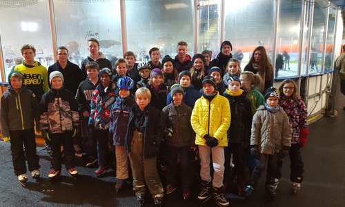 WSV-Jugend im Eisstadion Salzgitter. Foto: Andreas Meißler