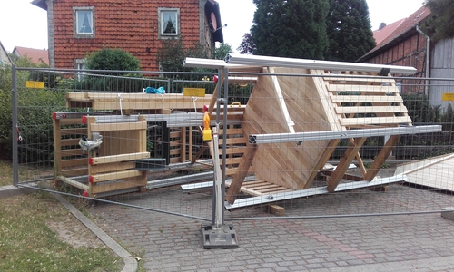 Das neue Spielgerät. Foto: Bauamt
