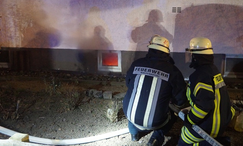 Kellerbrand im Asseweg, Foto: Feuerwehr