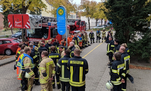 Bei der Feuerwehr Helmstedt stand am Wochenende eine Übung auf dem Programm. Fotos. Feuerwehr Helmstedt