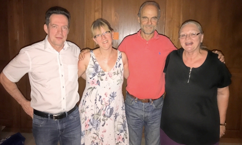 Der 1. gewählte Vorstand des neuen Vereins „Dorstädter Lädchen e.V.“ (von links): Thomas Küchler (Kassierer), Sabine Senne (Schriftführer), Konstantin von Löbbecke (Vorsitzender) und Dr. Mona Lietz (stellvertretende Vorsitzende). Fotos: Peter G. Matzuga