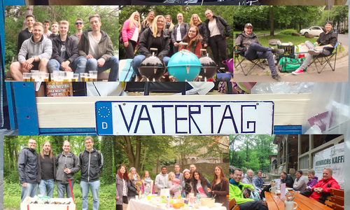 Heute ist Vatertag und in der Region gehen die Männer auf Wanderschaft. Symbolfoto/Collage: Anke Donner, Fotos: Anke Donner/Alexander Dontscheff
