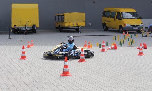 Am Sonntag findet der 33. Gifhorner Kartslalom statt. Symbolfoto: Robert Brauman