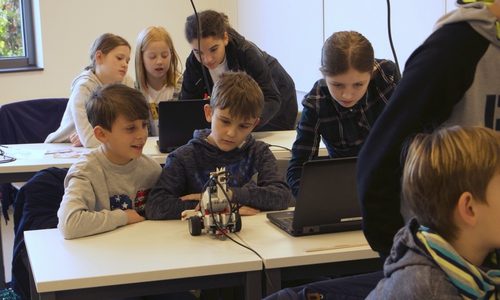 Die Kinder hatten einen lehrreichen Tag. Foto: Große Schule
