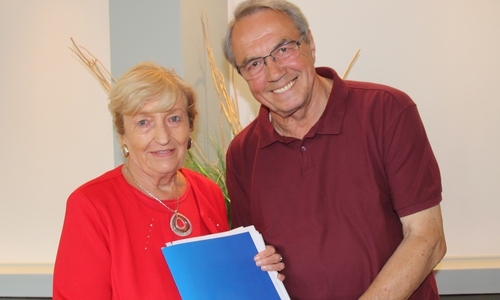 Ilse Nickel und Reinhard Manlik. Foto: Siegfried Nickel
