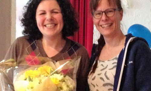 Amira Mohamed Ali und Nadja Frick. Foto: privat