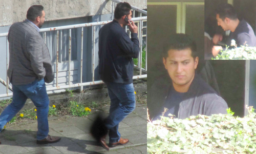 Die Polizei sucht mit diesem Bild nach zwei Trickbetrügern. Foto: Polizei