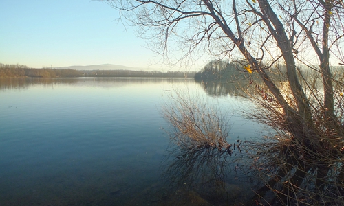 Für dieses Jahr deutet sich ein Kompromiss an: Baden im Wiedelaher See wird zwar nicht erlaubt, aber auch nicht verfolgt. Foto: Rainer Schlicht