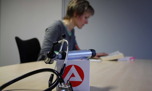 Fit für den Medizinertest? Eine Simulation der Agentur für Arbeit stellt das auf den Prüfstand - bevor es ernst wird. Foto: Bundesagentur für Arbeit