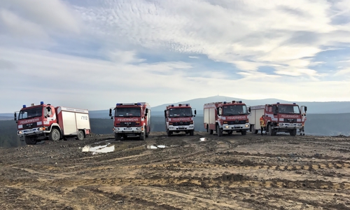 Die Feuerwehr Braunschweig wird die Bundeswehr in Meppen unterstützen. Fotos: Feuerwehr Braunschweig