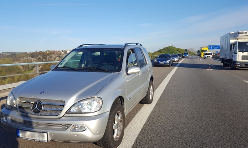 Dieser Wagen wurde wohl in Salzgitter gestohlen. Foto: Bundespolizei