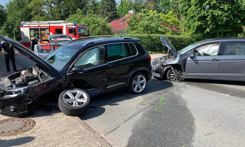 Die Einsatzstelle Hinterm Hagen. Fotos: Ortsfeuerwehr Fallersleben