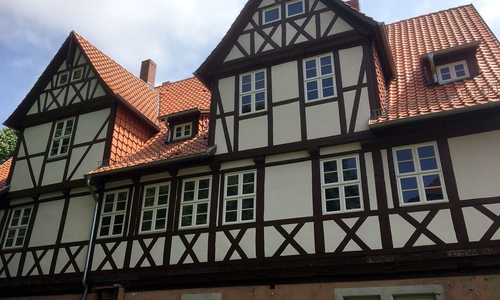 Ein Besichtigungspunkt der Stadtführung ist die frühere Lateinschule auf dem Großen Kirchhof. Foto: Stadt Helmstedt