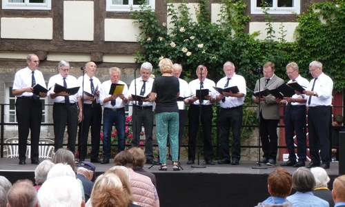 Der MGV Erkerode verabschiedet sich mit einem Abschlusskonzert. Foto: Jens Henschel