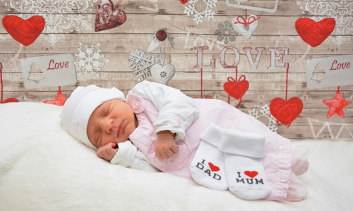 Herzlich Willkommen: Ylvie Linea Lieske. Foto: babysmile24.de