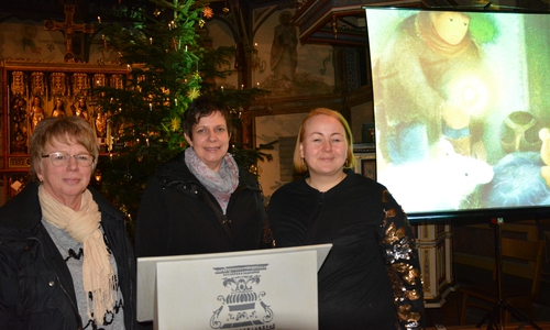 Helga Dröse, Beate Grobe und Katrin Deutsch (v. li.). Foto: Evangelisch-Lutherischer Kirchenkreis Peine