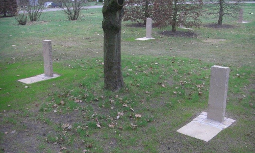 Neue Urnengrabstätten auf dem Nordfriedhof. Foto: Stadt Wolfsburg