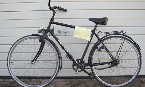 Wer kennt dieses Fahrrad? Foto: Polizei