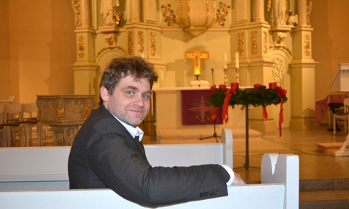 Tobias Reinke - Gottesdienstpremiere ist am Heiligabend in der St.-Laurentius-Kirche. Foto: Ev. Kirchenkreis Peine