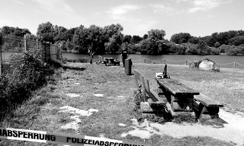 Hier wurde die Leiche am gestrigen Sonntag gefunden. Foto: Aktuell24 (KR)