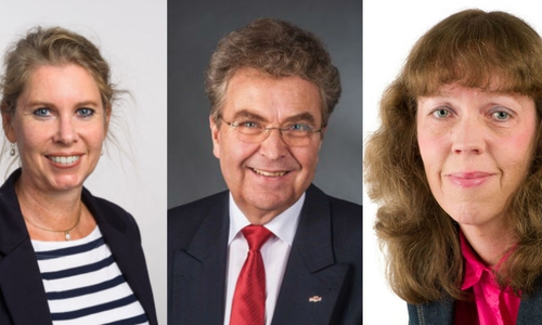 Annette Schütze, Klaus-Peter Bachmann, Sigrid Herrmann. Foto: SPD