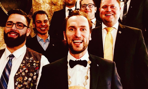 Der neue Vorstand des Round Table 112. Foto: Round Table 112