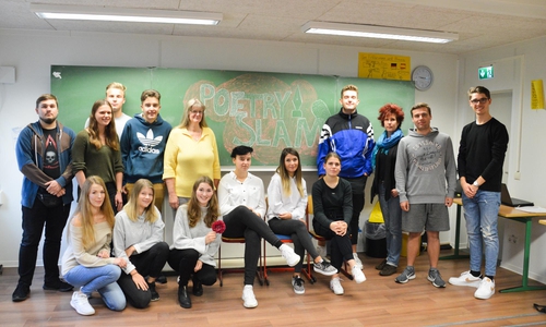 Die mitwirkenden Schüler des 13.Jahrgangs.
Foto: IGS Lengede