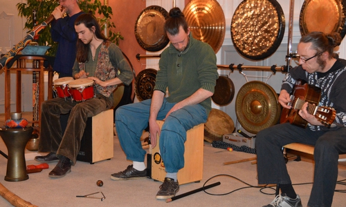  „Arjomi“ v. l. : Michael Proniuk, Falko Mai, Joe Coxall und Jogi Schnaars, Foto: Richert

