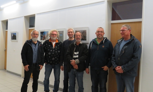 Hartmut Slotta, Berndt Schulze (Hondelage), Frank Müller, Bernd Ohlendorf, Heinrich Köther und Frank Hennig. Foto: Gemeinde Lehre
