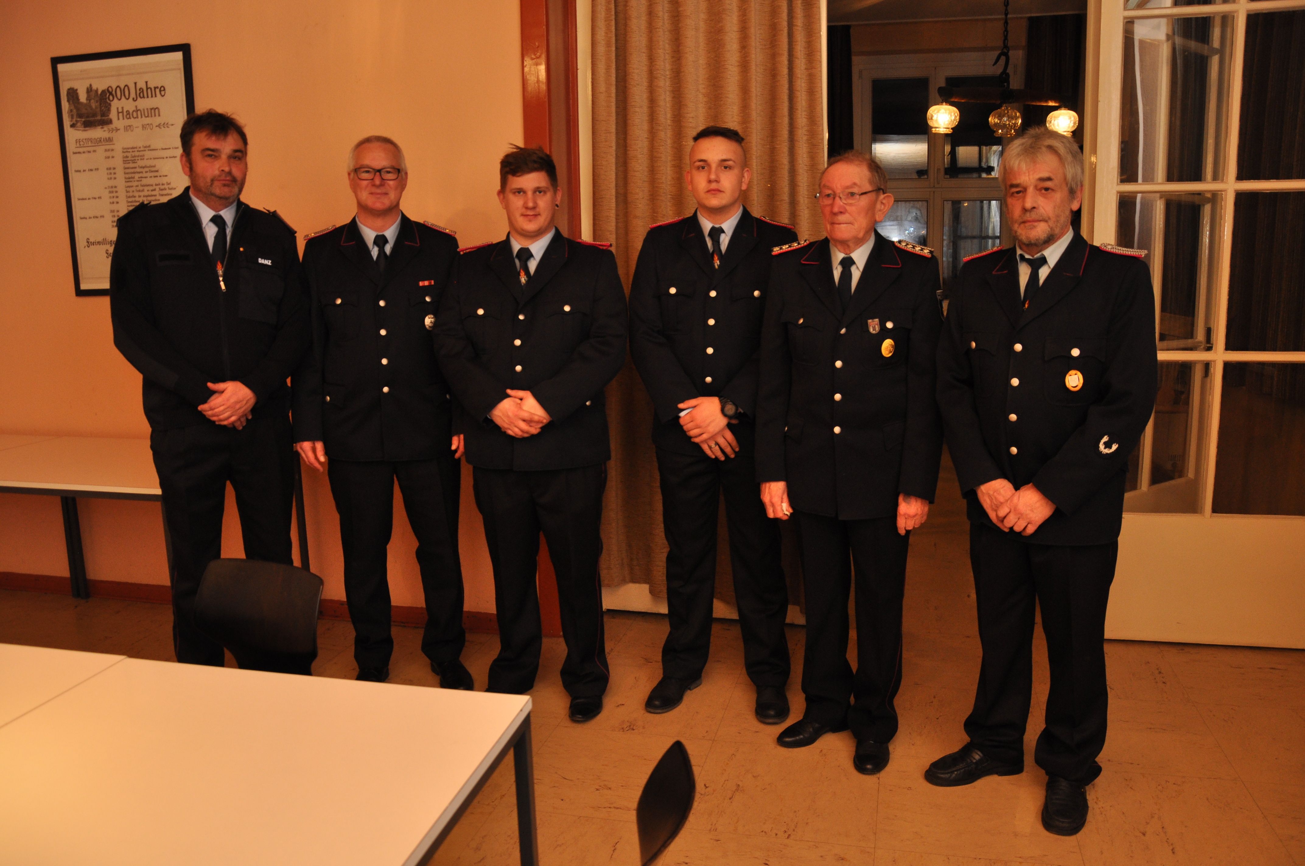 Feuerwehr Hachum Ehrungen zur Jahrshauptversammlung regionalHeute.de
