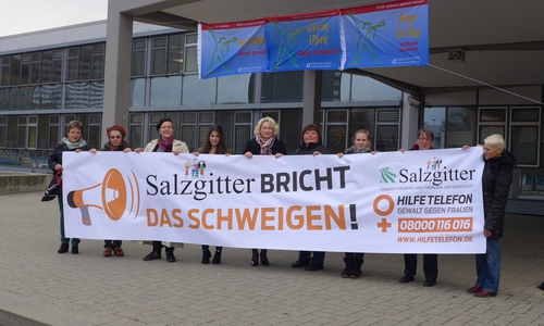 Mut machen, um das Schweigen zu brechen. Foto: Stadt Salzgitter