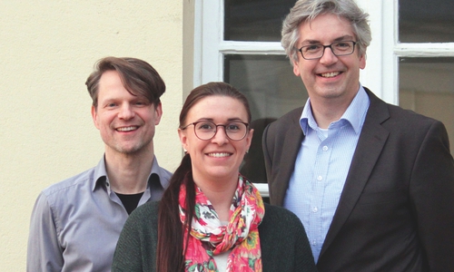 Das neue Präsidium der KreativRegion: Jonas Karnagel, Dorothee Reinhardt, Jens Martens (v.li.). Foto: KreativRegion e.V.