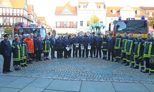 Allerlei personelle Veränderungen gab es jetzt bei einingen Ortswehren in Wolfenbüttel. Foto: Stadt Wolfenbüttel