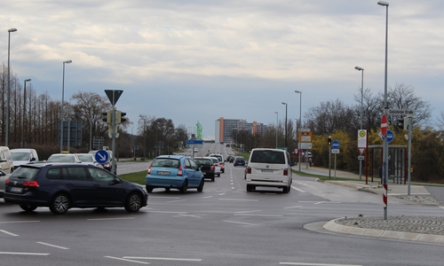 Wie fließt zukünftig der Verkehr durch Wolfsburg? Archivbild.