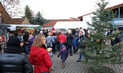 Der Altdeutsche Weihnachtsmarkt lockt für gewöhnlich viele Gäste nach Fümmelse. Foto: Werner Heise