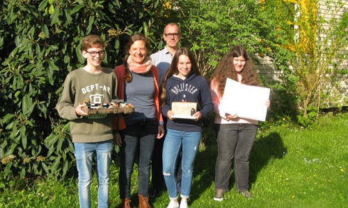 Die Sieger beim Certamen Theodorianum. Foto: THG