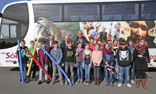 Schüler können die Sonderausstellung „Die Eiszeit-Jägerin in Schöningen besuchen. Foto: Sebastian Priebe, regios24