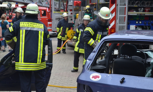Zu einem Tag der offenen Tür lädt die Ortsfeuerwehr Fallersleben am 10. September ein. Foto: Ortsfeuerwehr Fallersleben