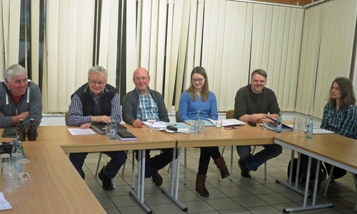 Der Ortsrat mit der Protokollantin Frau Wagener. Foto: Privat
