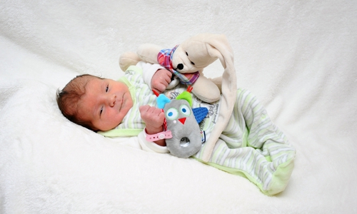 Herzlich Willkommen Hanna Katharina Stümpel. Foto: babysmile24.de