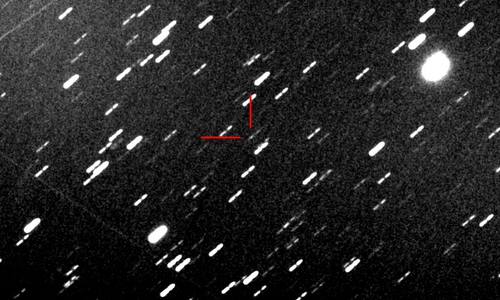 C/2019 Q4 Borisov, der erste jemals entdeckte interstellare Komet, ist derzeit am Nachthimmel zu sehen. Fotos: Michael Koch/Sternwarte St. Andreasberg