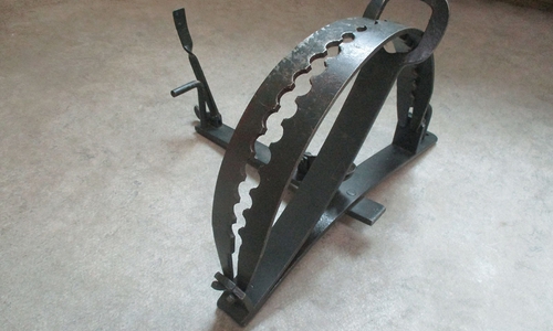 Wenn das Eiabzugseisen zuschnappt, bedeutet dies große Qualen für das Opfer. Foto: Polizei Braunlage