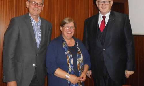 Mathias Möhle, Nanni Rietz-Heering und Thomas Kewitz. Foto: ver.di Ortsverein Peine