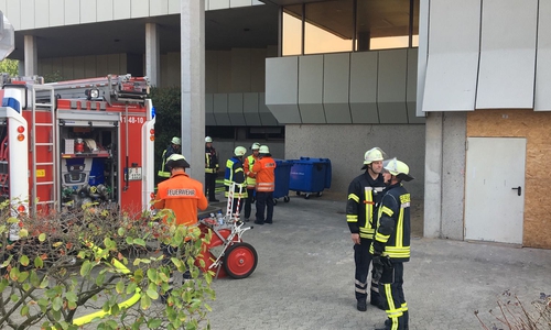 Nach dem Brand in der AOK Gifhorn ist nur ein geringer Schaden entstanden. Foto: aktuell24 
