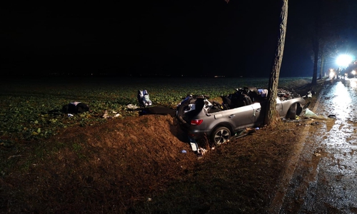 Nach dem Unfall in Halchter wurde das Verfahren nun eingestellt. Foto/Video: aktuell24