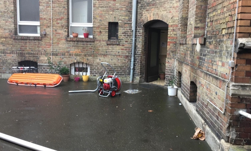 Belüftungsarbeiten waren erforderlich. Fotos: aktuell24/Kr