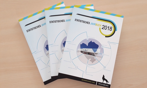 Das Statistische Jahrbuch 2018 der Stadt Wolfsburg liegt jetzt druckfrisch vor. Foto: Stadt Wolfsburg
