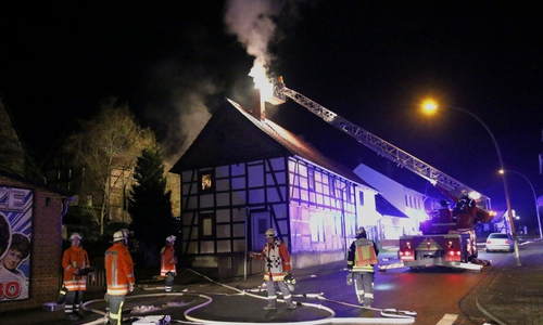 Ein Ofen war vermutlich für das Unglück verantwortlich. Foto: Rudolf Karliczek