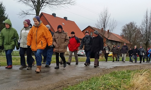 Braunkohlwanderung 2016. Foto: Privat