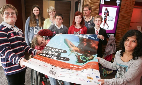 Dritter Platz für Wolfenbütteler Schüler der Peter-Räuber-Schule. Foto: "ganz schön anders"-Kurzfilmwettbewerb